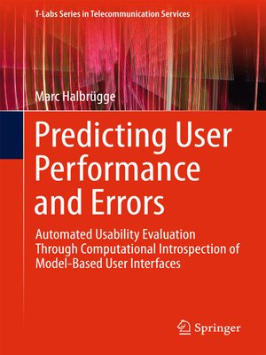 cover image of Predicting User Performance and Errors